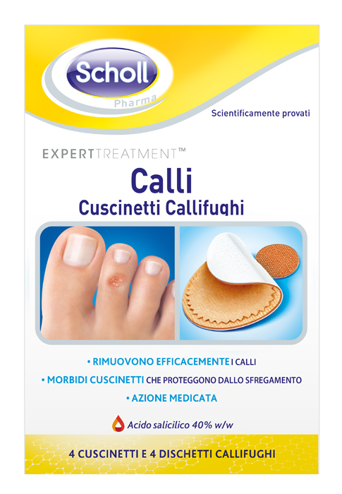 CEROTTO CALLIFUGO CALLI DURI 4 CEROTTI + 4 DISCHETTI - Gruppofarmastore.it