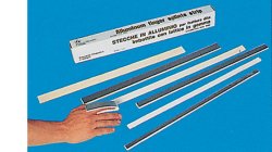 STECCA IN ALLUMINIO E LATTICE DI GOMMA PER IMMOBILIZZAZIONE DELLE DITA MISURA MEDIA - Gruppofarmastore.it