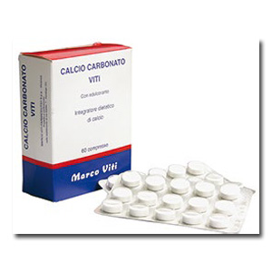 CALCIO CARBONATO VITI 60 COMPRESSE - Gruppofarmastore.it