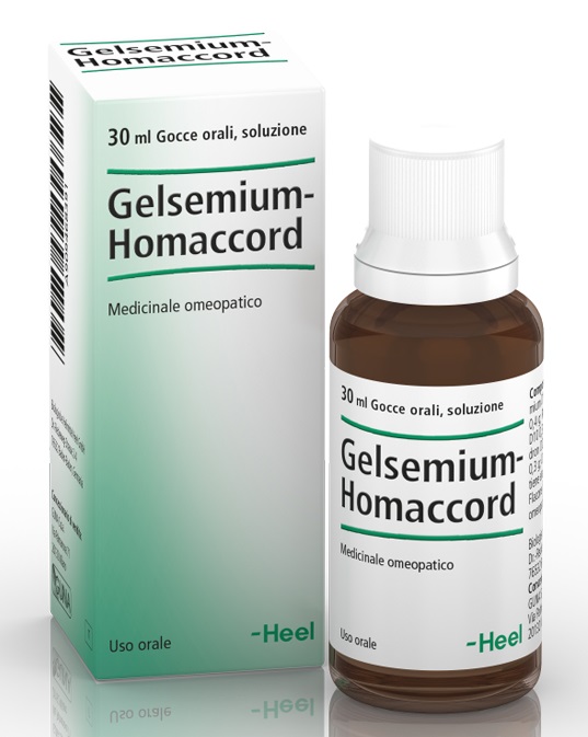 HEEL GELSEMIUM HOMACCORD GOCCE 30 ML - Gruppofarmastore.it