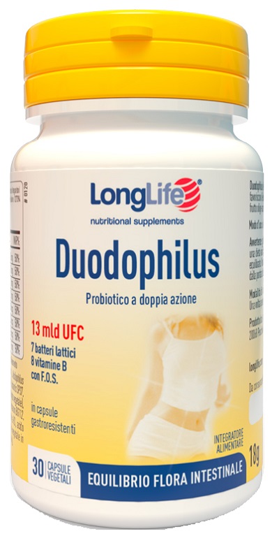 LONGLIFE DUODOPHILUS 30 CAPSULE VEGETALI - Gruppofarmastore.it