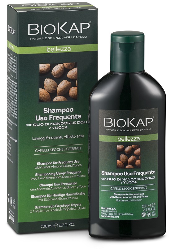 BIOKAP BELLEZZA SHAMPOO USO FREQUENTE 200 ML BIOSLINE - Gruppofarmastore.it
