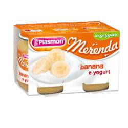 PLASMON OMOGENEIZZATO YOGURT BANANA 120 G X 2 PEZZI - Gruppofarmastore.it