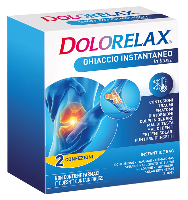 DOLORELAX ICE BAG GHIACCIO BUSTA 2 PEZZI - Gruppofarmastore.it