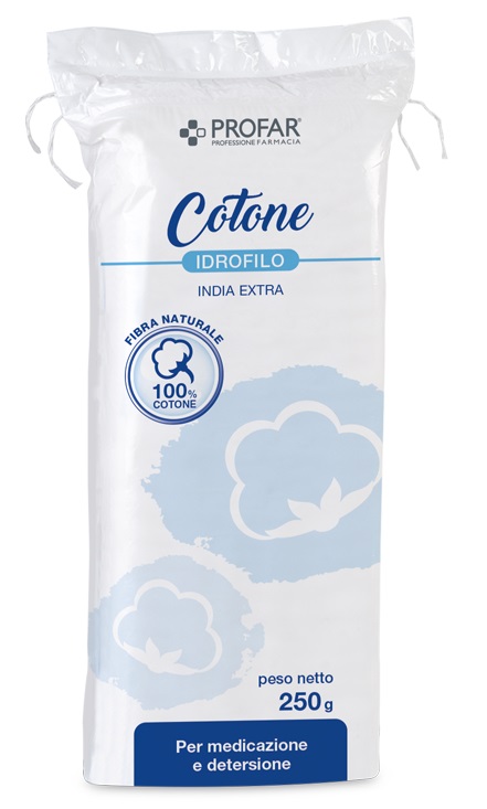COTONE IDROFILO PROFAR INDIA EXTRA 250G - Gruppofarmastore.it
