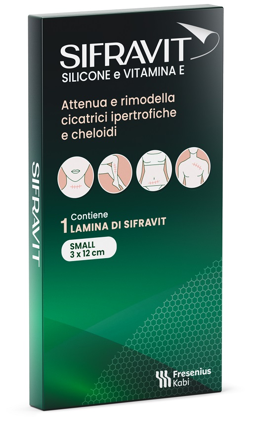 SIFRAVIT PLACCA SILICONE 3X12 CM SMALL 1 PEZZO - Gruppofarmastore.it
