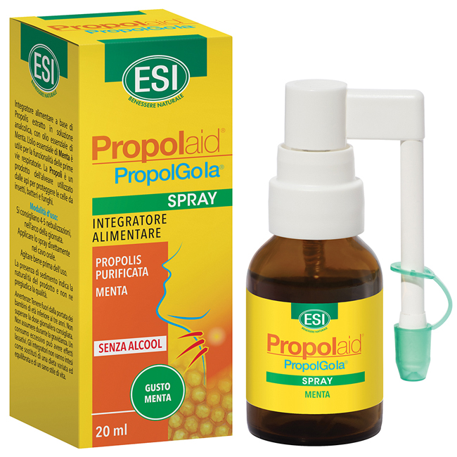 ESI PROPOLAID SPRAY GOLA ANALCOLICO MENTA 20 ML - Gruppofarmastore.it