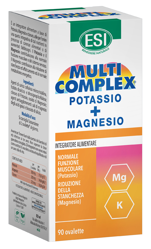 ESI MULTICOMPLEX POTASSIO MG 90 OVALETTE - Gruppofarmastore.it