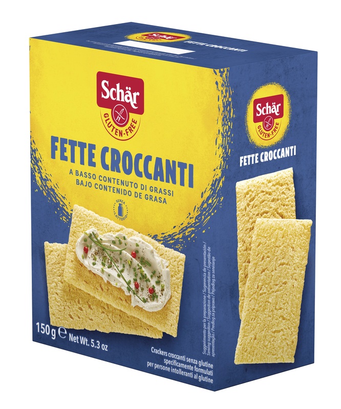 SCHAR FETTE CROCCANTI 150 G - Gruppofarmastore.it