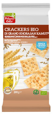 FSC CRACKERS DI KAMUT SENZA LIEVITO BIO VEGAN CON OLIO EXTRAVERGINE DI OLIVA 290 G - Gruppofarmastore.it