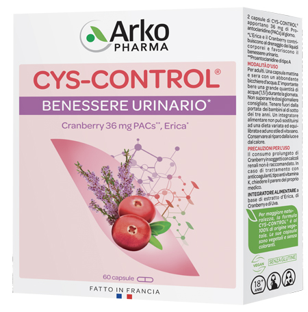 CYS-CONTROL 60 CAPSULE - Gruppofarmastore.it
