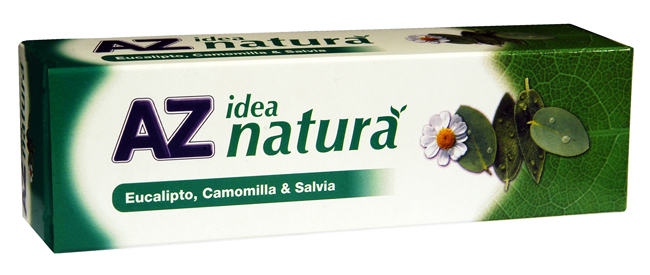 AZ IDEA NATURA EUCALIPTO CAMOMILLA E SALVIA DENTIFRICIO 75 ML - Gruppofarmastore.it