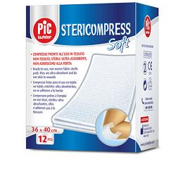 STERICOMPRESS SOFT XL GARZA TNT 18X40CM 12 PEZZI - Gruppofarmastore.it