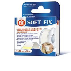 CEROTTO IN ROCCHETTO SOFT FIX 1,25X500 CM CON FUSTELLA - Gruppofarmastore.it