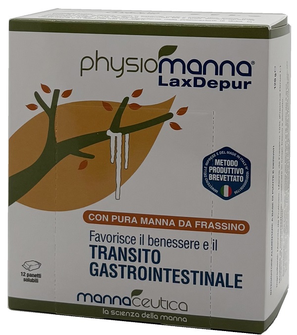 PHYSIOMANNA LAXDEPUR MANNITE DUFOUR 12 PANETTI SOLUBILI DA 10 G - Gruppofarmastore.it