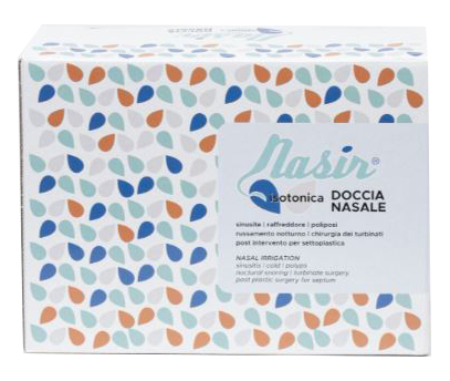 SOLUZIONE FISIOLOGICA ISOTONICA STERILE NASIR IN SCATOLA CON10 SACCHE VERSIONE LUER LOCK DA 250ML - Gruppofarmastore.it