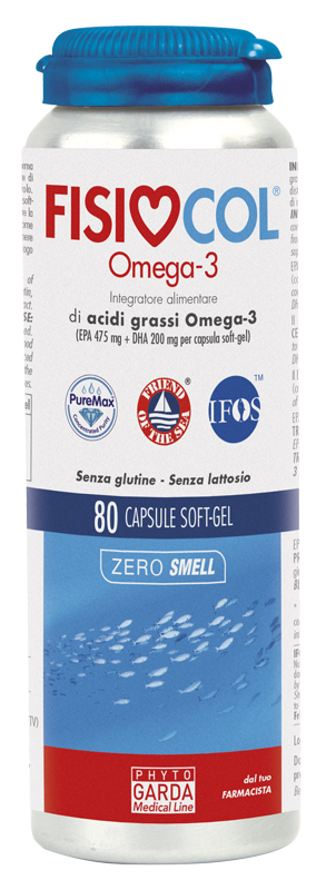 FISIOCOL OMEGA 3 80 CAPSULE - Gruppofarmastore.it