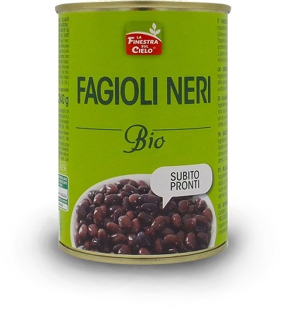 FAGIOLI NERI PRONTI BIO 400 G - Gruppofarmastore.it