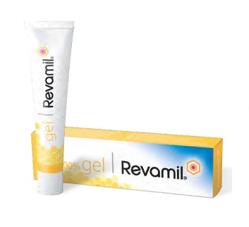 GEL A BASE DI MIELE STANDARDIZZATO E IRRADIATO A RAGGI GAMMA REVAMIL GEL PER GESTIONE ULCERE E INFEZIONI TUBO 18 G - Gruppofarmastore.it