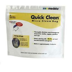 QUICK CLEAN SACCA PER STERILIZZAZIONE A MICROONDE 5 PEZZI - Gruppofarmastore.it