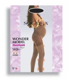 WONDER MODEL MAMAN 140 SHEER COLLANT GESTANTE SABBIA XL - Gruppofarmastore.it