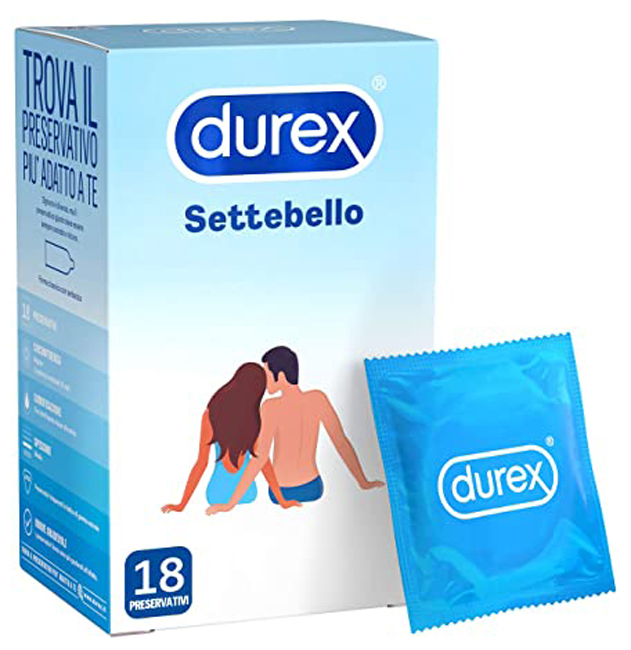PROFILATTICO DUREX SETTEBELLO CLASSICO 18 PEZZI - Gruppofarmastore.it