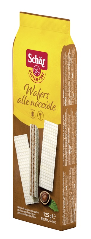 SCHAR WAFERS ALLE NOCCIOLE 125 G - Gruppofarmastore.it