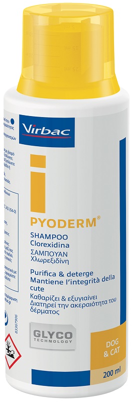 PYODERM SHAMPOO DERMATOLOGICO FLACONE 200 ML - Gruppofarmastore.it