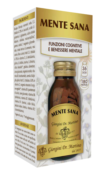 MENTE SANA 180 PASTIGLIE - Gruppofarmastore.it