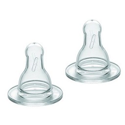 TETTARELLA SLOW FLUSSO LENTO IN SILICONE 2 PEZZI - Gruppofarmastore.it