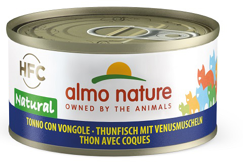 ALMO NATURE CAT TONNO VONGOLE 70 G - Gruppofarmastore.it