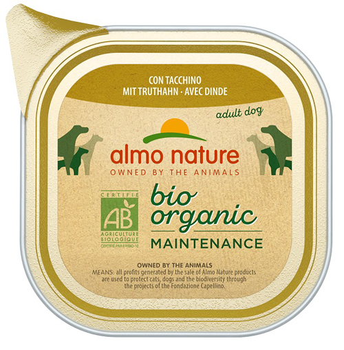 DAILY MENU BIO DOG TACCHINO 100 G - Gruppofarmastore.it