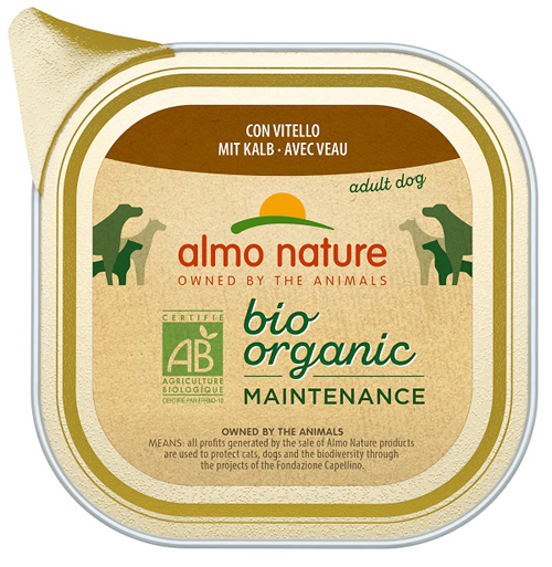 DAILY MENU BIO DOG VITELLO 100 G - Gruppofarmastore.it