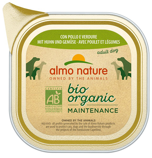 DAILY MENU BIO DOG POLLO/VERDURE 100 G - Gruppofarmastore.it