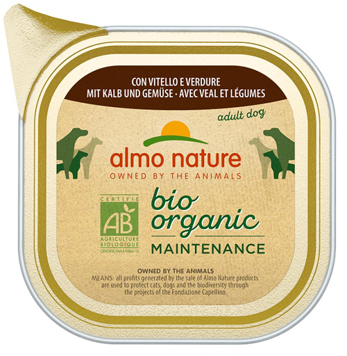 DAILY MENU BIO DOG VITELLO/VERDURE 100 G - Gruppofarmastore.it