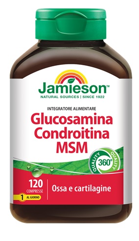 GLUCOSAMINA CONDROITINA MSM 120 COMPRESSE - Gruppofarmastore.it