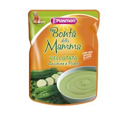 PLASMON POUCHES VELLUTATA DI ZUCCHINE E PISELLI 180 G - Gruppofarmastore.it