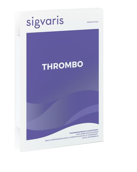 SIGVARIS THROMBO COSCIA LUNGA PUNTA APERTA BIANCO M - Gruppofarmastore.it