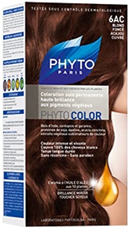 PHYTO PARIS PHYTOCOLOR 6AC BIONDO SCURO MOGANO RAMATO - Gruppofarmastore.it