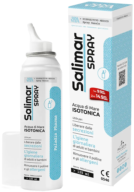 SANAVITA SALIMAR SPRAY NASALE NEW 125 ML - Gruppofarmastore.it