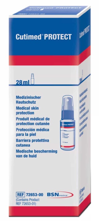 FILM BARRIERA PROTETTIVA CUTANEA CUTIMED PROTECT FILM IN SPRAY DA 28ML PER CUTE INTEGRA - Gruppofarmastore.it