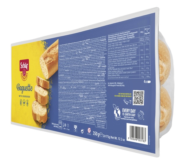 SCHAR BAGUETTE SENZA LATTOSIO 2 X 175 G - Gruppofarmastore.it