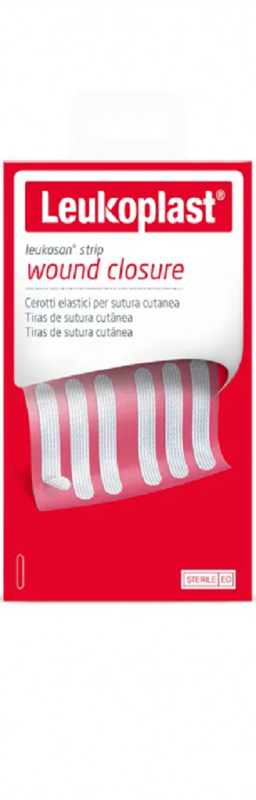CEROTTO PER SUTURA LEUKOSAN STRIP 6X38MM 2 BUSTE X 6 CEROTTI - Gruppofarmastore.it