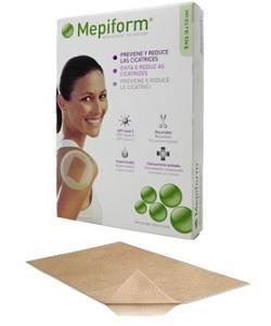 MEPIFORM MEDICAZIONE ATRAUMATICA PER CICATRICI CHELOIDI 10X18 CM 5 PEZZI - Gruppofarmastore.it