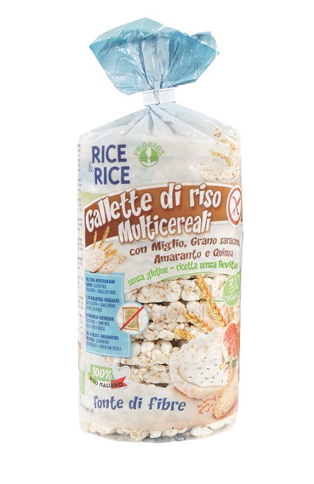 RICE&RICE GALLETTE MULTICEREALI 100 G SENZA LIEVITO - Gruppofarmastore.it