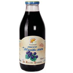 SUCCO PURO MIRTILLI SELVATICI 500 ML - Gruppofarmastore.it