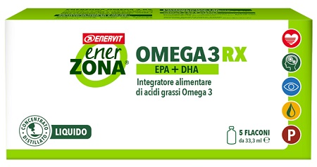 ENERZONA OMEGA 3 RX 5 FLACONI - Gruppofarmastore.it