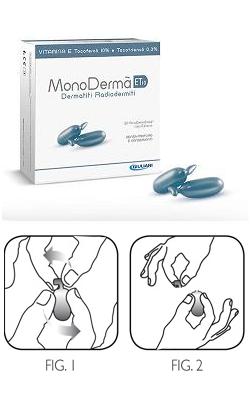 MONODERMA' ET10 VITAMINA E 10% TOCOTRIENOLI 0,3% 20 CAPSULE MONODOSE USO ESTERNO 0,9 ML - Gruppofarmastore.it