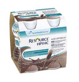 RESOURCE HP/HC CIOCCOLATO 4 BOTTIGLIE 200 ML - Gruppofarmastore.it