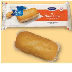 BONONIA PLUMCAKE CON FARINA DI RISO SENZA GLUTINE 6 X 36 G - Gruppofarmastore.it